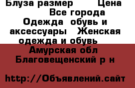 Блуза размер S/M › Цена ­ 800 - Все города Одежда, обувь и аксессуары » Женская одежда и обувь   . Амурская обл.,Благовещенский р-н